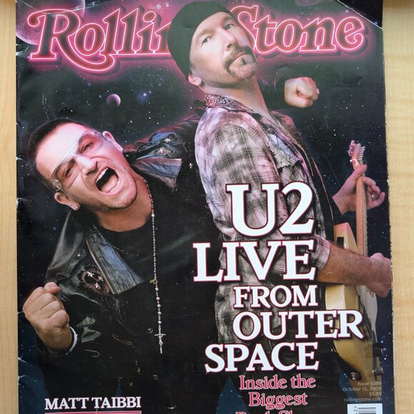 U2 Rolling Stone Magazine - Picture 1 of 1